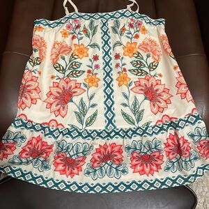 New floral camisole size S